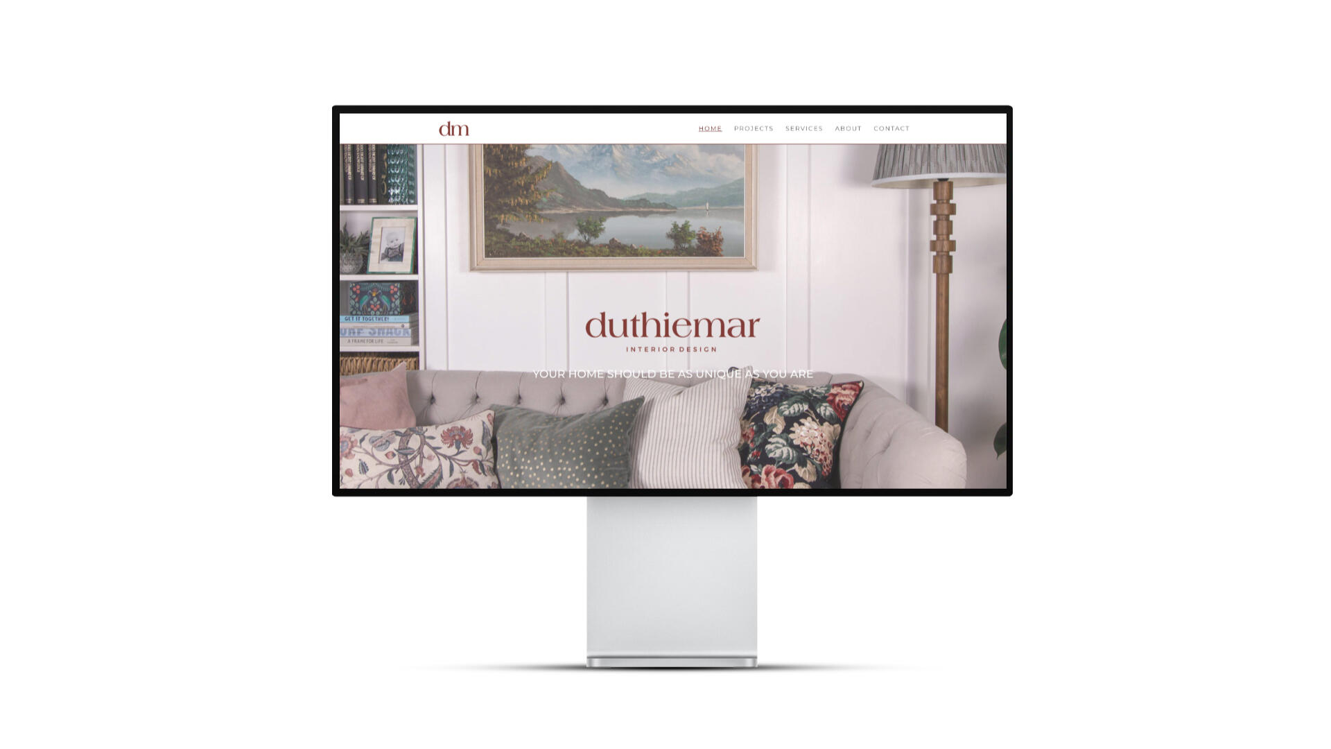 Duthiemar Website Screen
